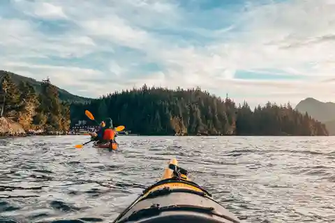 Telegraph Cove: passeio noturno de caiaque de 2 horas