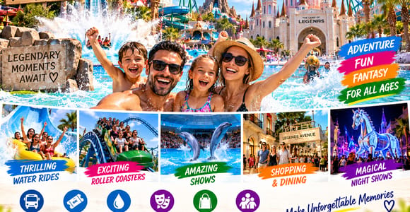 Antalya, Alanya, Belek & Side: Land of Legends Experience