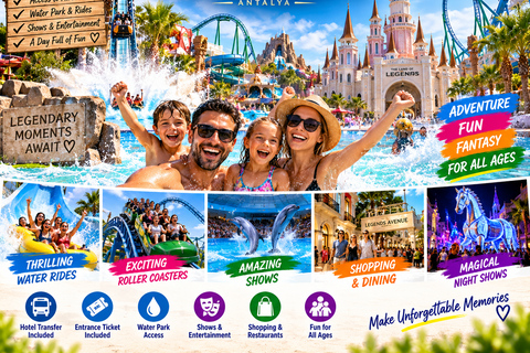 Antalya, Alanya, Belek & Side: Land of Legends Experience