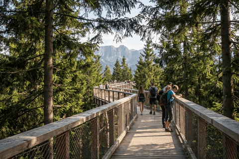 From Zakopane: High Tatras Treetop Walk and Strbske Pleso