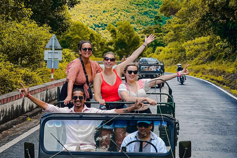 Da Nang: Hoa Bac Jeep Tour with BBQ Lunch and Swimming