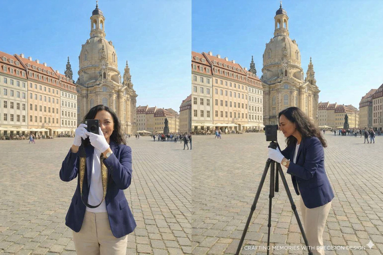 Dresden: Photography Session with Print & Magnet Souvenir