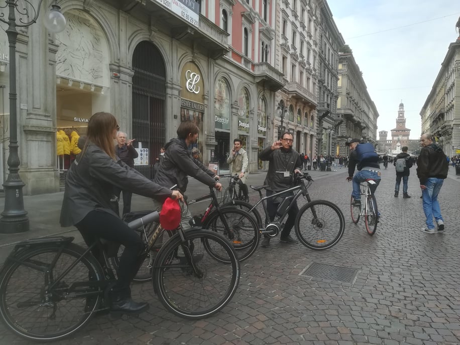 Mailand: ELECTRIC-Bicycle Tour Live Tour Guide 3 Stunden und eine Hälfte Mailand: ...