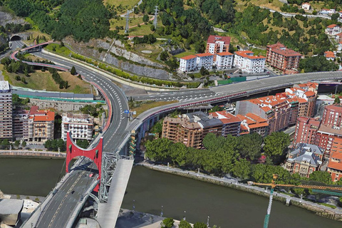 Panoramic-photographic tour of the mountains of Bilbao