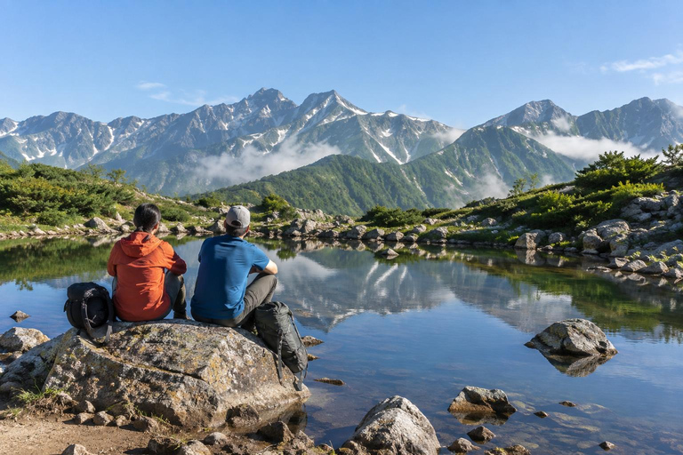 From Tokyo: Hakuba Happo Pond Summer Trek & Onsen