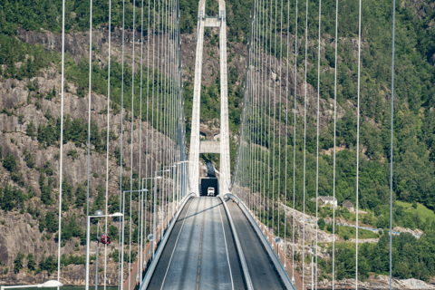 Tour guiado pelo Fiorde de Hardanger, cachoeiras e travessia de balsa