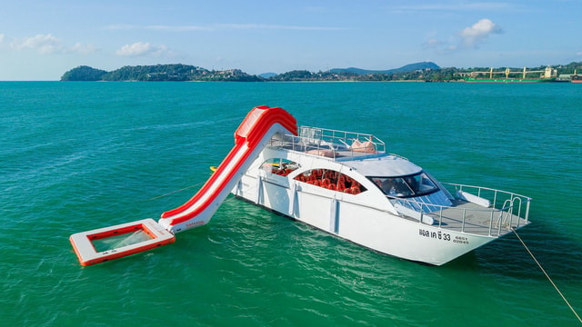 Catamaran from Phuket to Phi Phi, Maya and Khai Island Tour