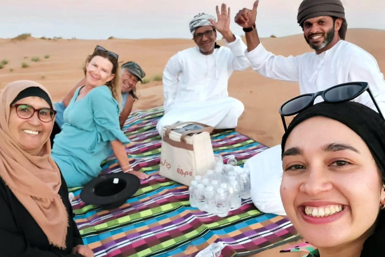 Shared Wahiba Desert Tour with Wadi, Cave, Bedouin & Sunset