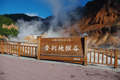 Noboribetsu: Jigokudani & Toya 1 Day Tour from Sapporo Plan with tickets