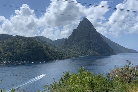 Saint Lucia Pitons Wasserfälle und Schlammbad Erlebnis.