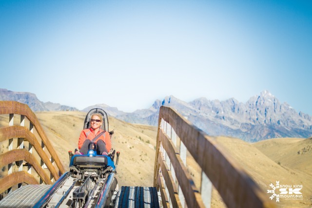 Visit Jackson Snow King Mountain Cowboy Coaster in Jackson Hole, Wyoming