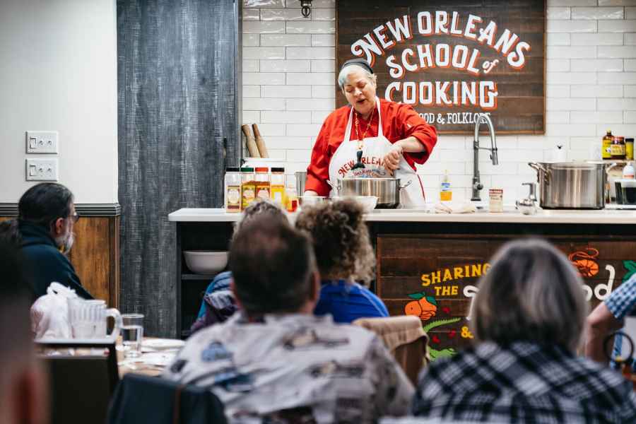 New Orleans Mittagessen & Unterricht: Demonstrations-Kochkurs. Foto: GetYourGuide
