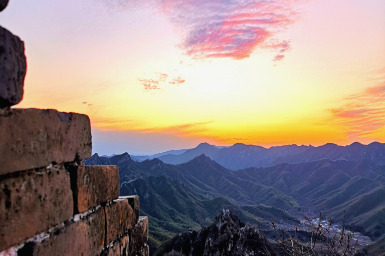 Tour per piccoli gruppi di escursionisti dalla Grande Muraglia di Jiankou a Mutianyu