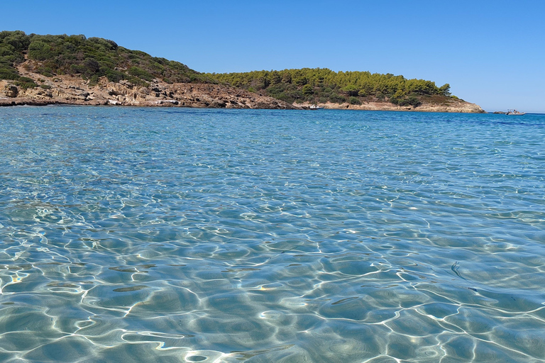 Agriate Marine Park and its beaches: tour with Captain François