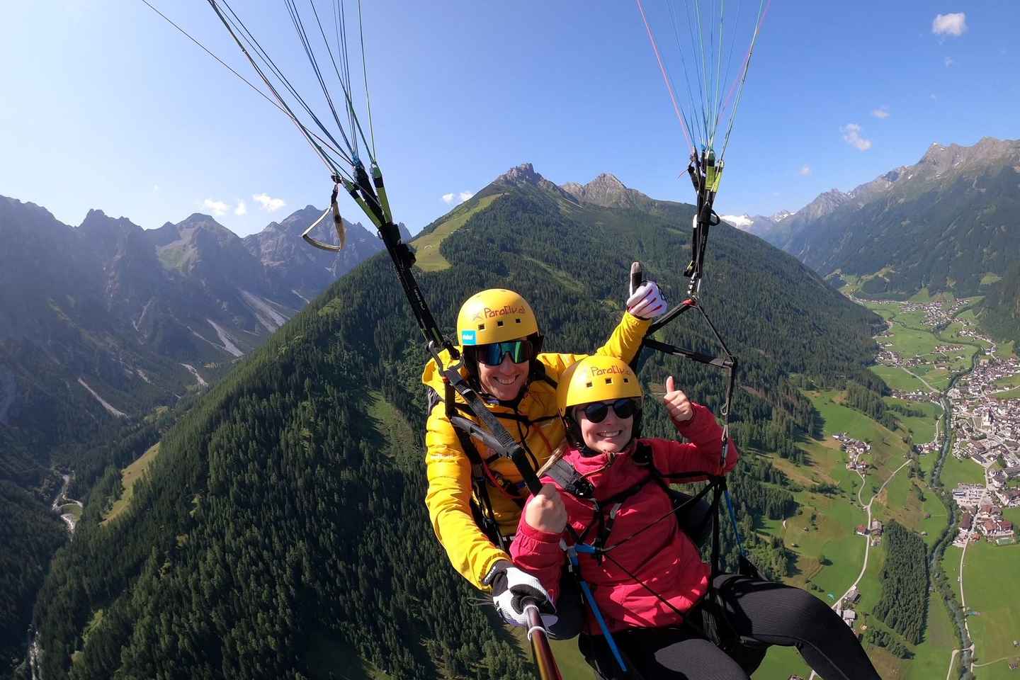 Neustift im Stubaital: Vuelo Panorámico en Parapente Tándem
