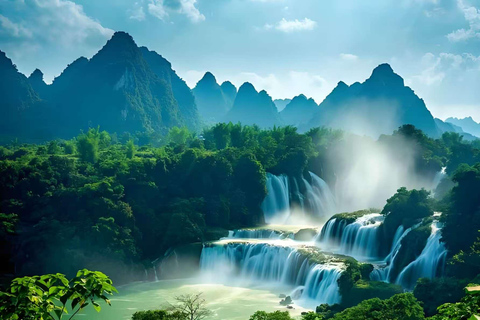 Guangxi: Detian Transnational Waterfall |Tongnayu Bay Ticket Ticket to DeTian International Waterfall