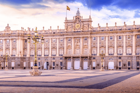 Royal Palace Madrid skip-the-line guided tour inside main courtyard