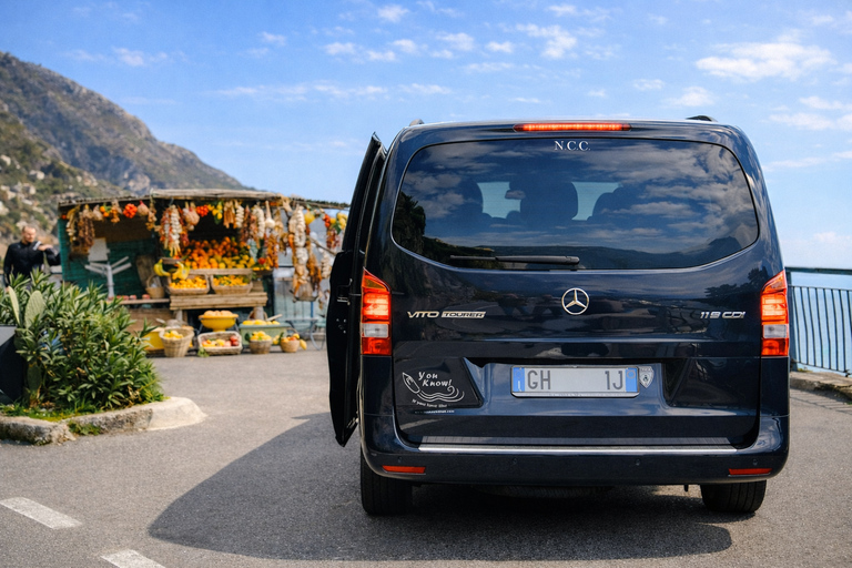 From Salerno: Positano, Amalfi & Ravello Day Trip Departure from Salerno Terminal Cruise