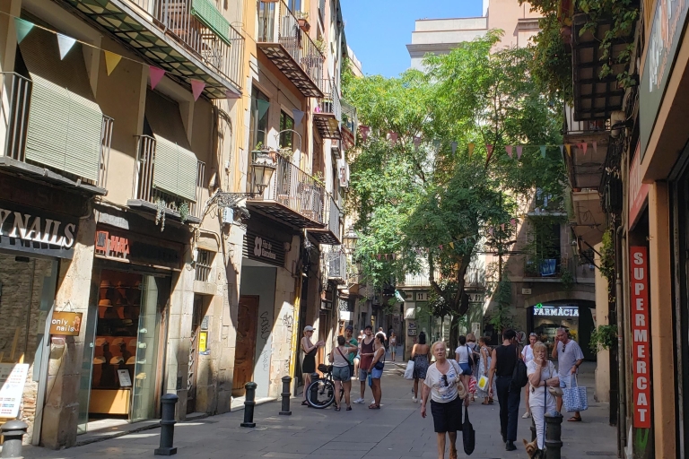 Barcelona: Wycieczka rowerowa 25-ТOP Zabytki Barcelony, rower lub rower elektrycznyCena obejmuje nowy rower elektryczny, kask, uchwyt na telefon, kosz