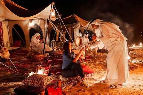 Qatar: Overnight Desert Adventure, Dune Bashing & Camp Stay
