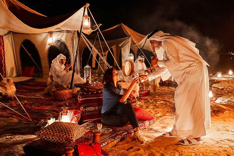 Qatar: Overnight Desert Adventure, Dune Bashing & Camp Stay