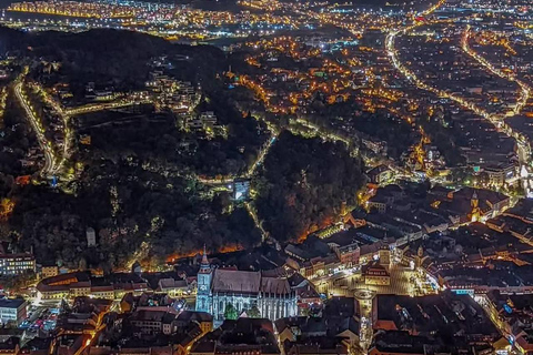 Brașov: Night Hike to the Brașov Sign with Guide
