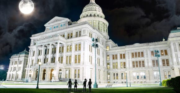 Spuk, Erscheinungen und Asche der Austin Geistertour