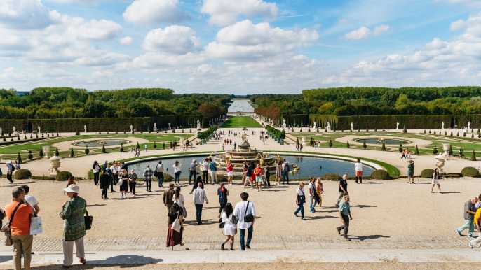 Desde París: Palacio de Versalles y Jardines con transporte
