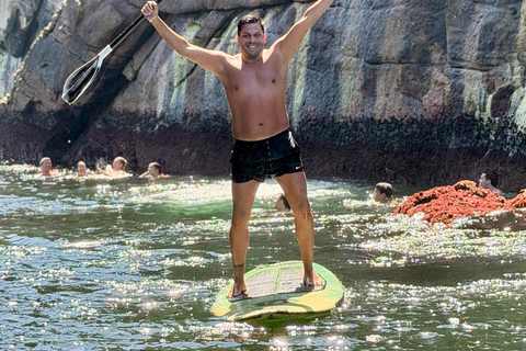 Exclusive Experience in Rio's Secret Paradise with Turtles and Stand-Up Paddleboarding