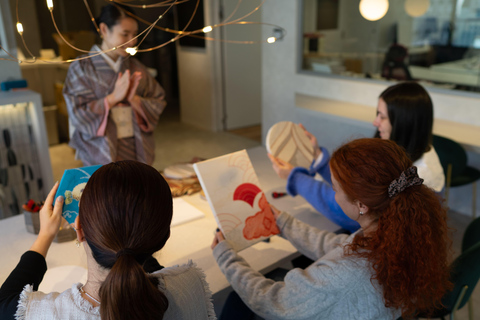 Tokyo: Kimono Art Workshop with an Instructor