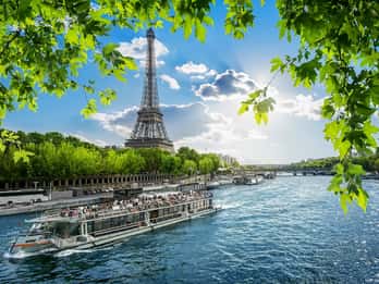 Paris: Tages- oder Sonnenuntergangs-Kreuzfahrt mit Getränk, Eiscreme oder Dessert