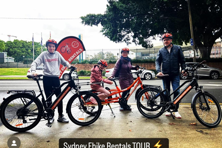 Sydney : Location de vélos électriques et audioguide Wheel Explorer