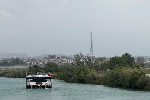 Manavgat Boat & Bazaar Tour from Alanya, Side, Antalya From Alanya,Side: Manavgat River Boat Trip with Waterfall V