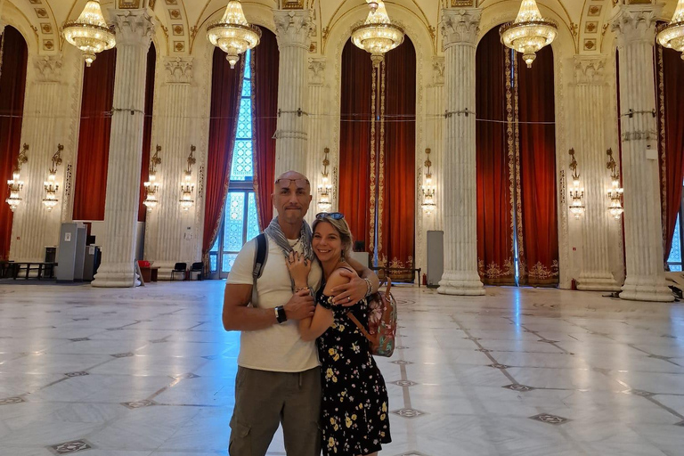 Bucharest: tour in the Parliament in Italian+exterior visit with guide