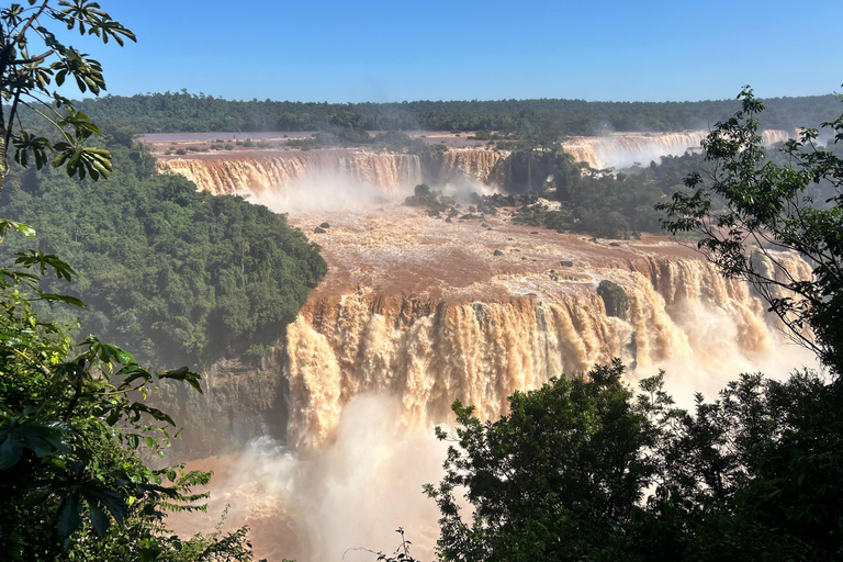 Visite privée des chutes d&#039;Iguaçu côté brésilien et argentin