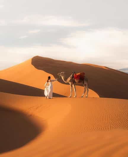 Désert majestueux : voyage de luxe de 3 jours de Marrakech à Fès - bivouac