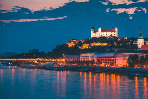 Bratislava: Guided Pub Crawl & UFO Bridge Night Views