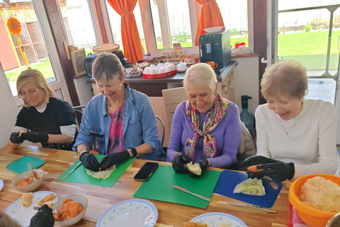 Sarmale Cooking Class in Brasov with unlimited drinks