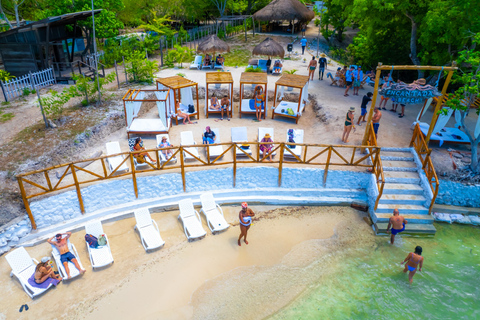 Heldag på stranden Isla Encantada