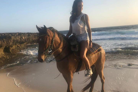 Aruba: Sunrise Horseback Riding Tour with Hotel Transfer