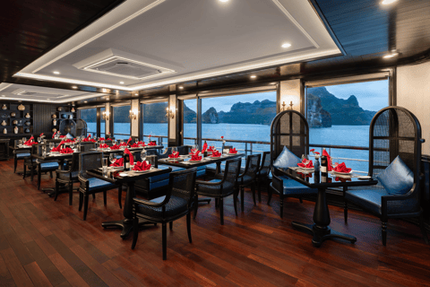 Hanoi: 2-dniowy rejs po zatoce Halong-Lan Ha BEST SELLER 5* z balkonem