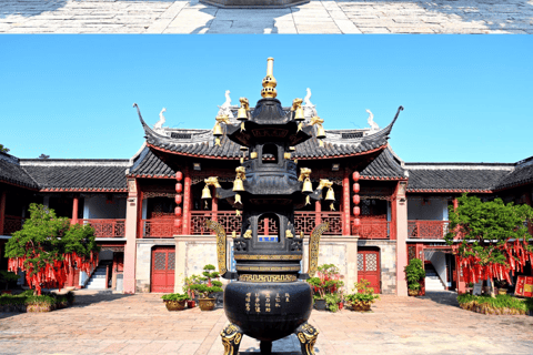 From Shanghai: Zhujiajiao Water Town Tour with Hotel Pickup