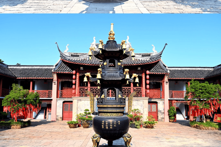 From Shanghai: Zhujiajiao Water Town Tour with Hotel Pickup