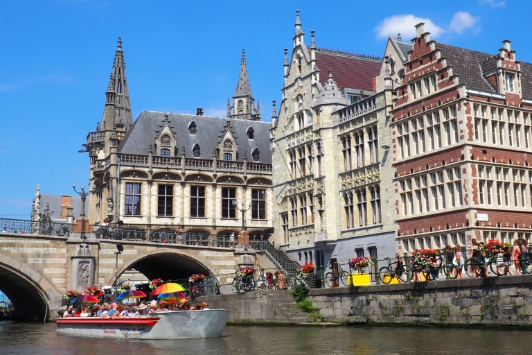 Ghent: Medieval Center Guided Boat Tour