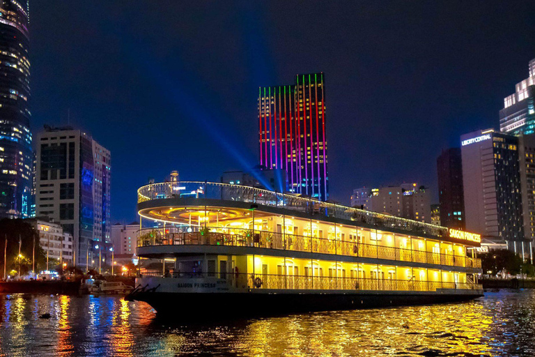 Ho Chi Minh : Dîner-croisière sur la rivière Saigon avec transfert à l'hôtel