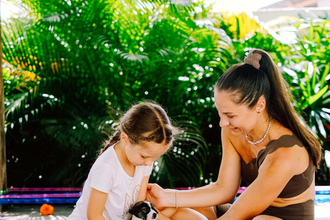 Yoga para cachorros felices en Canggu