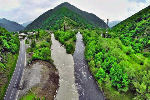 From Tbilisi: Kazbegi Day Tour with Ananuri and Gudauri