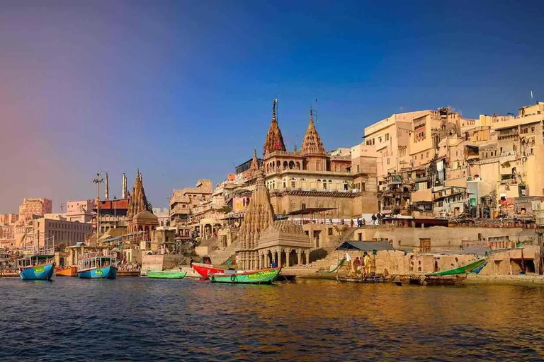 From Delhi: Golden Triangle Tour w/ Spiritual Varanasi 6D/5N Tour with Private Car, Driver, Train Ticket and Expert Guide