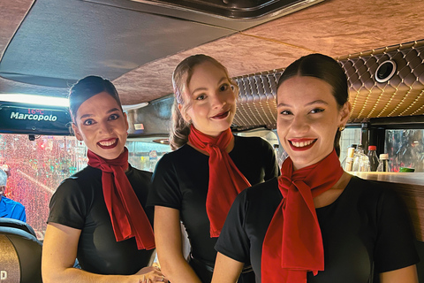 São Paulo: Premium Bus Tour with Dinner and Veggie Option