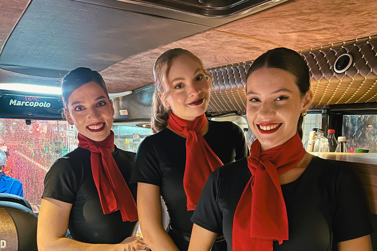 São Paulo: Premium Bus Tour with Dinner and Veggie Option